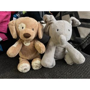 Learning Toys/ Singing Stuffed Animals Flappy the Peek-a-boo Elephant and Spunky
